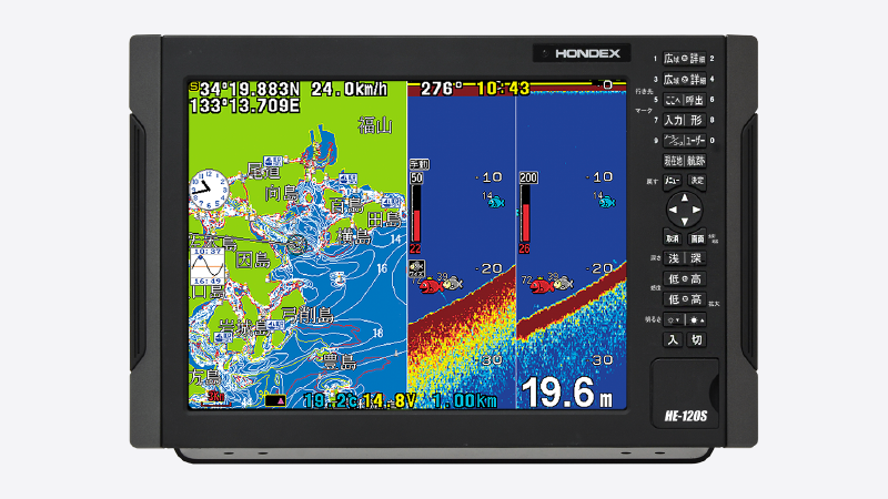 YAMAHA (HONDEX) GPS魚探 音声ガイド機能搭載 - フィッシング